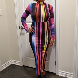 Desigual body on midi dress - never worn